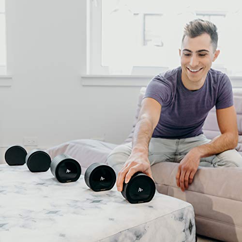 Air Audio The Worlds First Pull-Apart Wireless Bluetooth Speaker Portable Surround Sound And Multi-Room Use, Black #TOP6