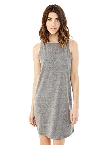 Alternative Women's NEP Jersey Nautical Tank Dress, Eco Black, Small