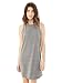 Alternative Women's Eco Nep Jersey Nautical Tank Dress, Eco Black, Small