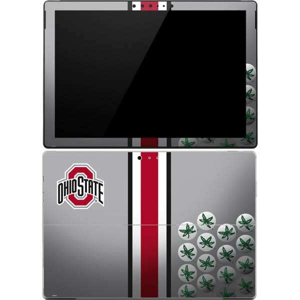 Skinit Decal Tablet Skin Compatible with Surface Pro 4 - Officially Licensed Ohio State University Ohio State University Buckeyes Design