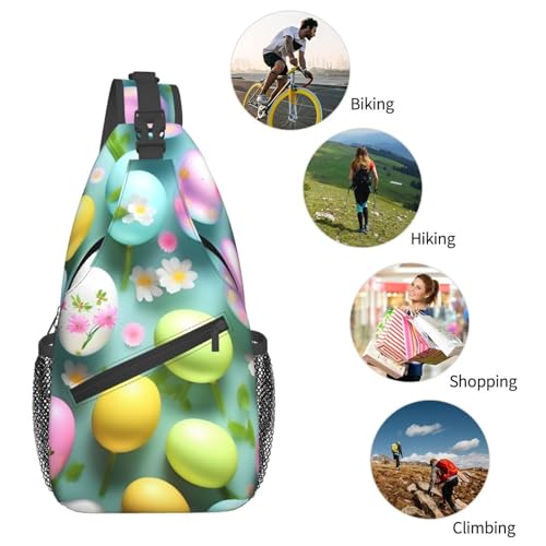 Mochila bandolera de hombro para senderismo y viaje miniatura 6