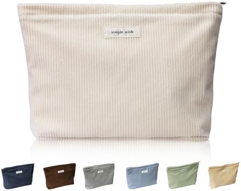 Wudygirl Travel Makeup Bag,Large Capacity Cosmetic Bag for Women,...