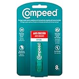stick rozaduras mercadona Fácil y sencillo de aplicar COMPEED Stick Anti-fricción 8 ml - Barra Anti -Fricción, Tratamiento de pies eficaz contra la fricción y la formación de ampollas.