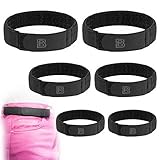 BeltBro For Women No Buckle Elastic Belt — 6 Pack (S, M, L) x 2 — Fits 1 Inch Belt Loops, Easy To Use