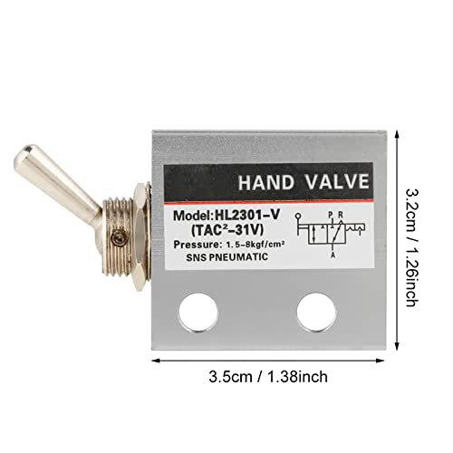 Vanne pneumatique mécanique HL2301 pour stopper fuites air comprimé - 2