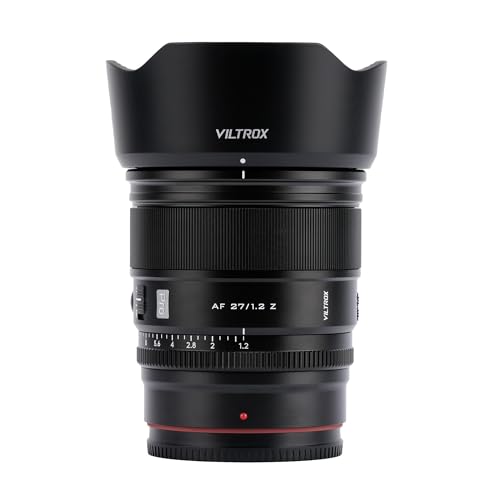 Image of VILTROX 27mm F1.2 Pro Level Z Mount Lens - Autofocus, Large Aperture APS-C Lens Compatible with Nikon Z9 Z8 Z7 Z6 Z5 Z50 Z30 ZFC Cameras