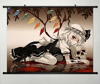 Touhou Project Home Decor Japanese Wall Poster Scroll Flandre Scarlet 23.6 x 17.7 Inches 1170