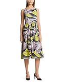 100% Baumwolle Marc Cain Collections Damen Casual Kleid, Mehrfarbig (Pink Lady 218), 38 (Herstellergröße: 3)