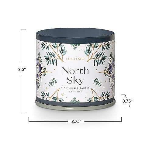 Image of Illume Vanity Tin Candle, North Sky, Signature 11.8 oz.