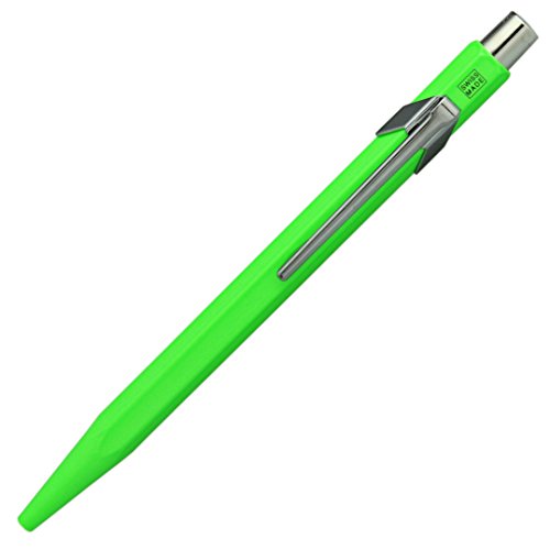 CREATIVE ART MATERIALS Caran D'ache Ballpoint Pen Metal Flur Green (849.230)