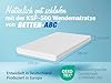 Betten-ABC - Matratze (KSP-500) - 120x200 cm - Wendematratze mit 2 Härtegraden (H2/H3) - 7-Zonen Matratze aus Hybridschaum - Hypoallergen & Antibakteriell - Oeko-TEX® Zertifiziert - Paketlieferung