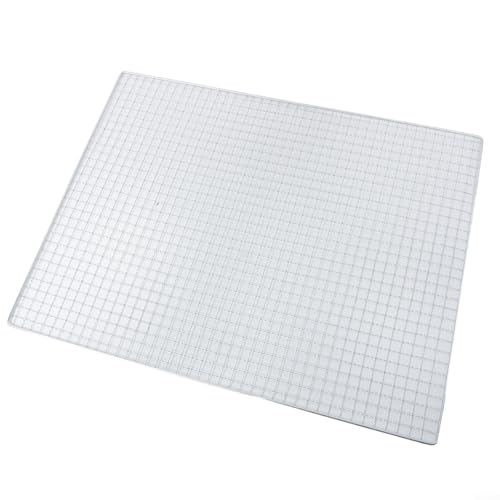 Rejilla de parrilla, red de hierro de repuesto para barbacoa al aire libre, malla de cocina, accesorio de cocina al aire libre, para trabajos en parrilla de gas y carbón (50 x 38 cm)