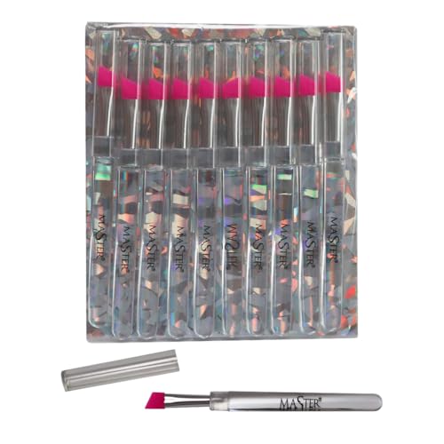 Pincel De Silicone Profissional P/Lash Lifting Rosa Master