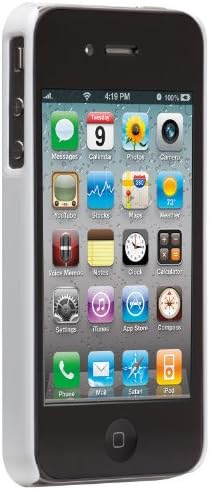 Case-Mate CM015559 Barely There Case for iPhone 4 / 4S - Glossy White