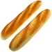 R.FLOWER Long Loaf of Bread French Baguettes Keyboard Hand Pillow Stress Relief Toy Gift 11.3" 2pcs