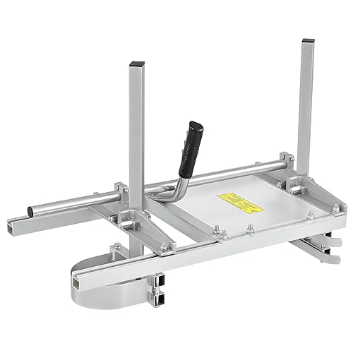 ZELCAN 35,6 cm-61 cm moinho de serra para madeira serraria portátil para madeira de aço de alumínio Chainsaw Mill para condutores e carpinteiros (35,6 cm - 61 cm)