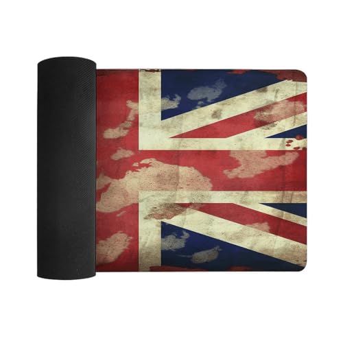 Alfombrilla de escritorio Vintage Union Jack de caucho miniatura 3