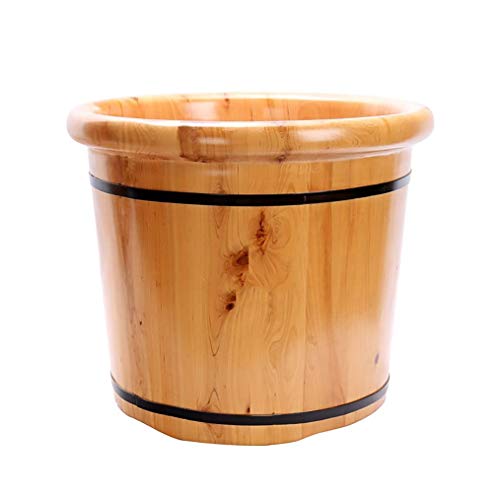 Tina de madera para baño de pies spa para relajación