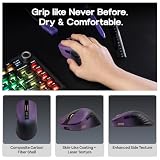 EPOMAKER Bezprzewodowa mysz do gier Carbonis z wyświetlaczem, czujnikiem PAW3950, sondowaniem 8K, 30 000 DPI, obudowa kompozytowa z włókna węglowego, ergonomiczna konstrukcja praworęczna do e-sportu