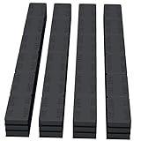 MIKKUPPA Black Wheel Weights - 1oz (72pcs, 72oz/Box) Low Profile, Easy to Peel, Adhesive Stick on Tire Weights for Cars, Trucks, SUVs, Motorcycles, RC Cars, OEM Quality