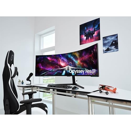 SAMSUNG 57" Odyssey Neo G9 (G95NC) Series Dual 4K UHD 1000R Curved Gaming Monitor, 240Hz, 1ms with DisplayPort 2.1, Quantum Mini-LED, DisplayHDR 1000, AMD FreeSync Premium Pro, LS57CG952NNXZA image 27