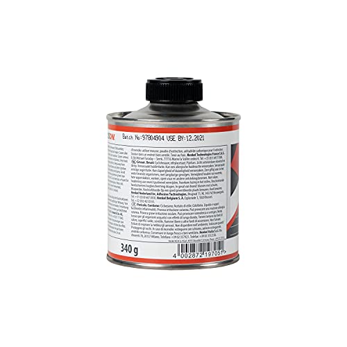 TEROSON SB 2444, Kunststoff-Kleber für das Kleben in Fahrzeugen, Klebstoff zum Verkleben von Gummiprofilen, flexibler Gummikleber mit hoher Sofortklebkraft, 1x340g