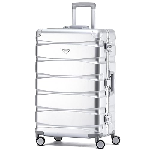 Valise cabine Flight Knight en ABS avec cadre aluminium et 8 roues
