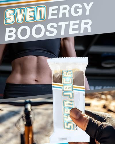 Sven Jack (Energy Cake) – Schoko-Kokos 24x 125g (3kg) - Fitness Riegel aus Haferflocken mit langkettigen Kohlenhydraten – Hafer Snack & Sattmacher für den Alltag I Müsliriegel