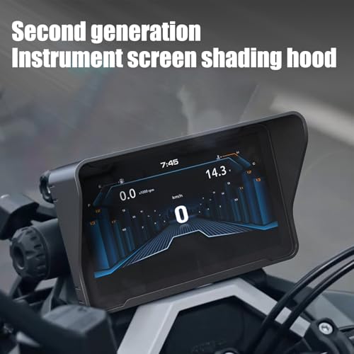 Protection d'écran de navigation moto anti-reflet pour lire votre GPS - 7