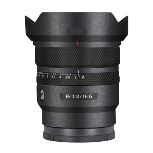 Skin cover Sony FE 16 mm F1.8 G film protection objectif gris fonce