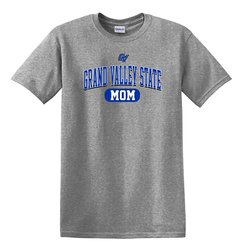 J2 Sport Grand Valley State University Lakers Campus Mom T-Shirt Grey