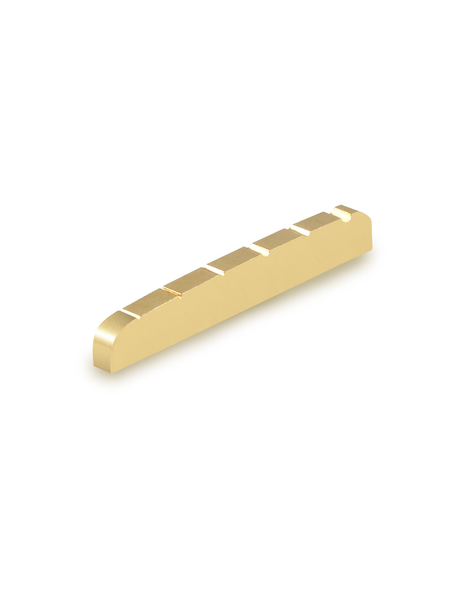 Snapklik.com : Metallor 6 String Brass Guitar Nut Pre-Slotted Top Nut ...