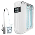 CripsTaste Tankless Reverse Osmosis System 800GPD High Flow Rate NSF 58&42 Certified & SGS Tested Under Sink Water Filtration System 2.5:1 Pure to Drain RO Water Filter System Under Sink (Alkaline)