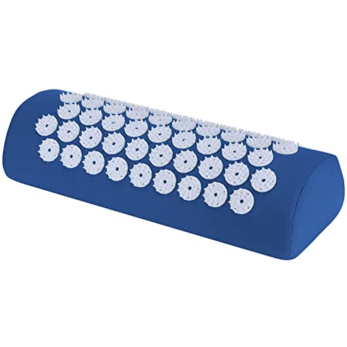 Belmalia Acupressure pillow for the shoulders and neck, bolster, massage cushion, relaxation cushion, TCM Blue - Image 6