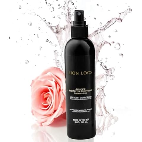 Lion Locs Rosewater Spray with Aloe and Oils Cover