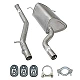 endschalldämpfer mercedes w202  Ferroz Export Ersatz für Auspuff Mercedes Benz C-Klasse (W203 S203) C 200-220 Endschalldämpfer Montagesat