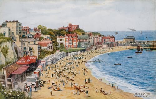 Toile Broadstairs d'Alfred Robert Quinton pour créer une décoration de salon côtière et apaisante