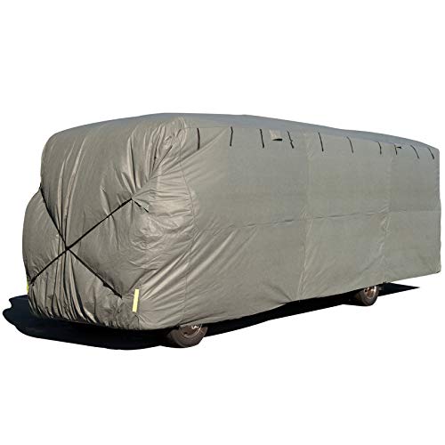 Budge Class A RV Cover Fits Class A RVs up to 33' Long (Gray, Polypropylene), 30' to 33' Long (RVRB-4) by Budge - Used condition - US$100.72