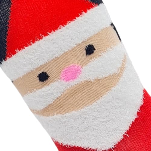 Mens Christmas Socks 6 Pairs Festive Novelty Funny Casual Xmas Socks for Men Uk Size 6-11 (UK, Numeric, 6, 11, Regular, Regular, Option 1) - Image 7