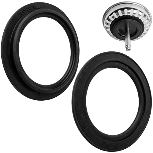 Joint en silicone pour paniers filtrants, 2 unités, extérieur Ø 52mm, intérieur Ø 36mm, compatible avec les paniers à tamis Blanco N° 117507, 117508, 125555, 125561, 13935182, rechange pour N° 117497