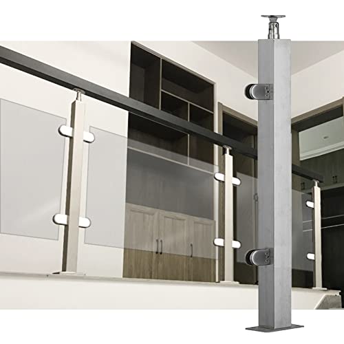 Sistema di ringhiere in acciaio inox con morsetto Design commerciale