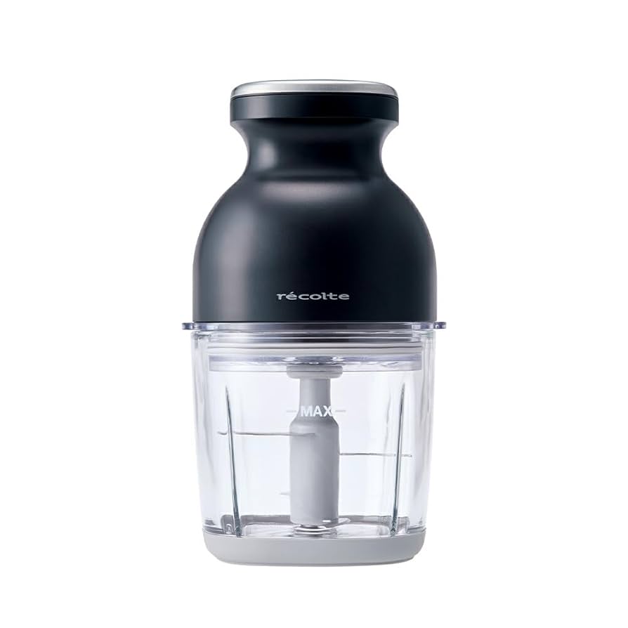 récolte ブラック フードプロセッサー Amazon | ［日本正規品］recolte レコルト コードレスカプセル