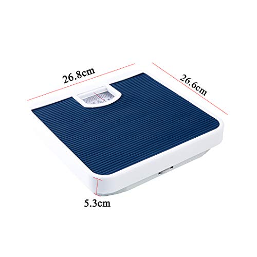 Syth Analog Mechanical Bathroom Scale,Easy-Read Rotating Dial Scale,Body Weight Monitor,130Kg (286Lb) Capacity,For Hospital/Family/Gym #TOP3