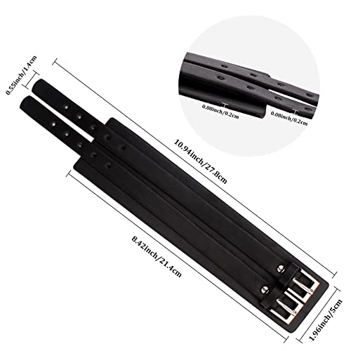 Casoty Leather Bracelets for Men and Women Bracelet Men Punk Rock Cuff Bracelet Men Bracelets Gifts for Men …4