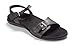 Vionic Womens Alita Orthaheel Slingback Ankle Strap Sandal Shoe, Black, US 8