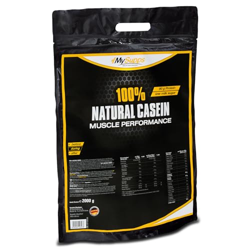 My Supps 100% Natural Casein, 1er Pack (1 x 2 kg)