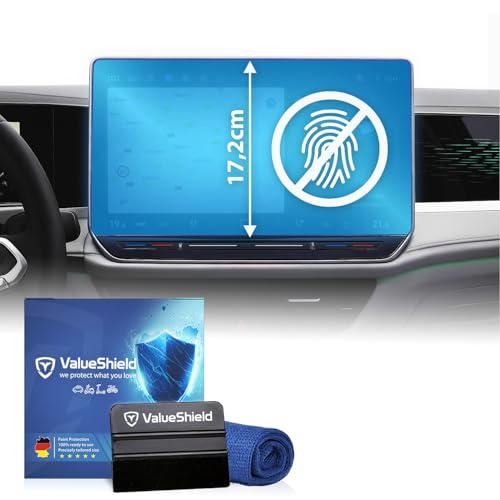 Anti-Fingerabdruck Displayschutzfolie Matt passend für VW Passat B9 Variant 2024-2030: 12 9 Discover /Pro Tacho Radio Multimedia Navi Bildschirm Infotainment Touchscreen Entspiegelung