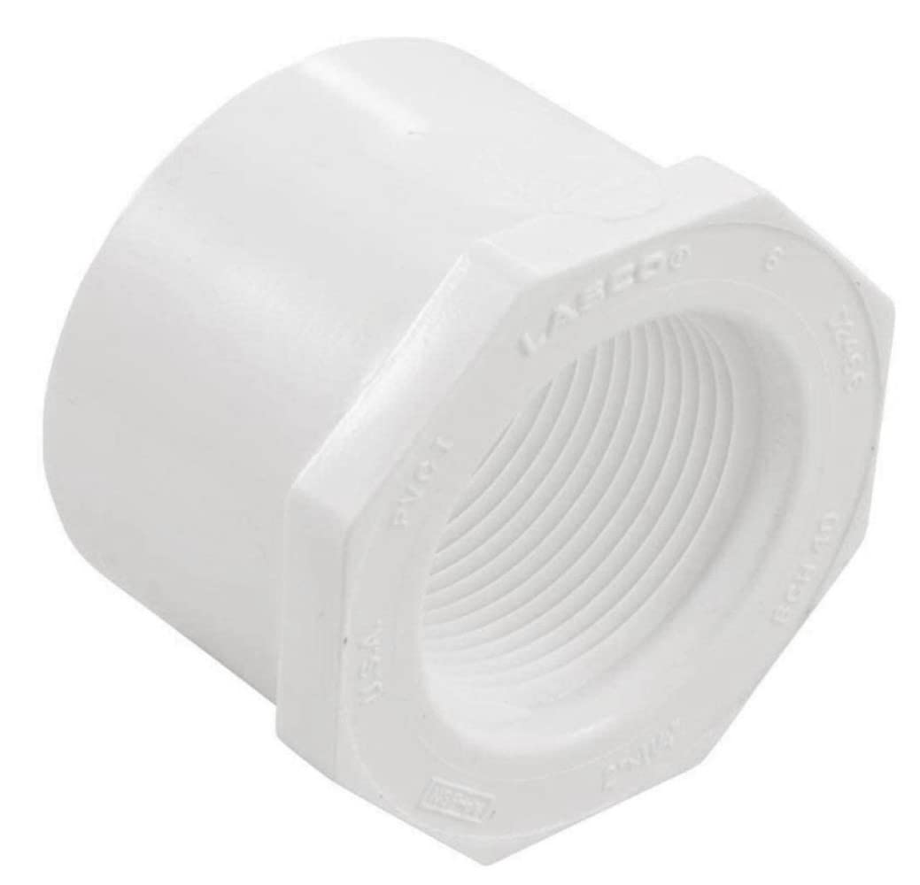 PVC Sch 40 manchon haute pression étanche 2 bagues Sxt 1-1/4