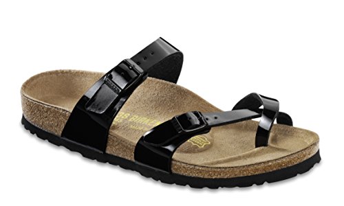 Birkenstock Damenschuhe 71093 Mayari Damen Zehentrenner, Sandalen, Schwarz (Black), 40 EU