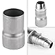 Reduzierstück Auspuff, 51mm bis 60 mm Motorrad Auspuffrohr Auspuff Adapter Reduzierstück Reduzier Schalldämpfer Anschluss Edelstahl